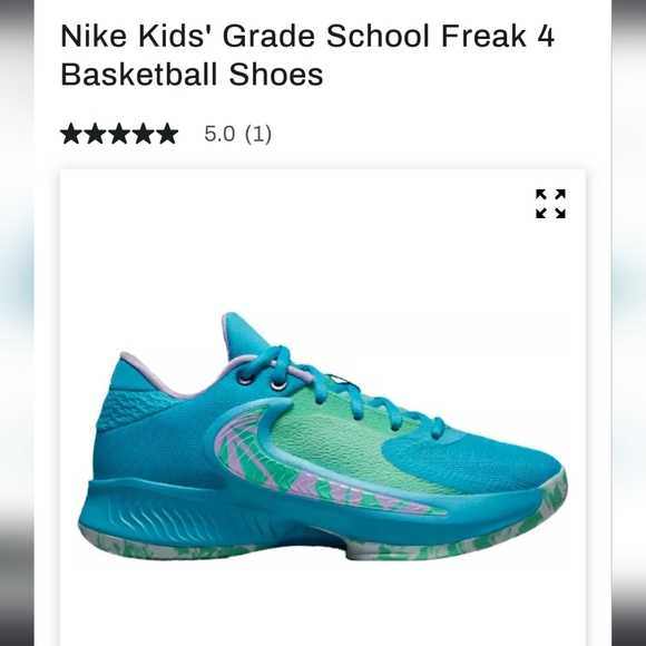 Nike Other - NIKE Zoom Freak 4 GS - BIRTHSTONE